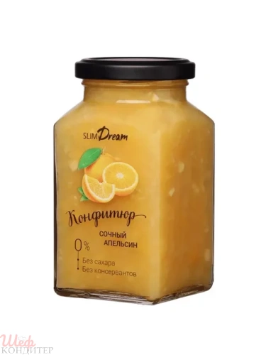 Конфитюр из Апельсин 300 гр. без сахара "Slim Dream" 