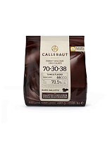 Шоколад горький 70,5% Callebaut 400 гр