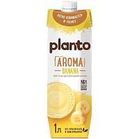 Напиток PlantoBANANA соево-бананновый ультрапастеризованный, 1л