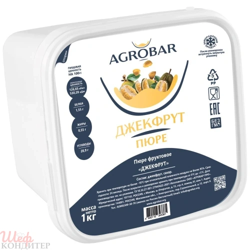 Пюре ДЖЕКФРУТ с/м 1 кг "Агробар"