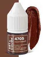 Краситель гелевый Коричневый 12мл Art Color Pro