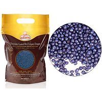 Шоколадные жемчужины "Шарики криспи синие" 100гр Ovalette