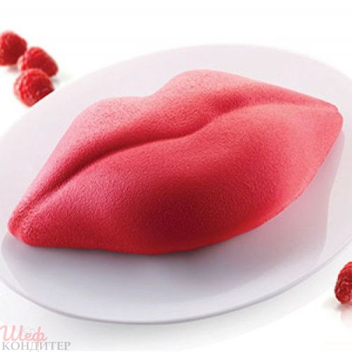 BACIO. Форма силик.ПОЦЕЛУЙ серая 