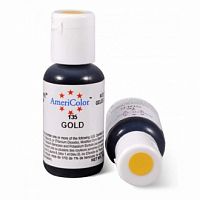 AmeriColor 0203 Краситель гелевый GOLD 135/21 гр. (годен до 10.2021)