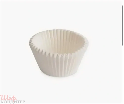 Капсула бумажная КРУГ 45*29 мм белая 2000штук Капсула бумажная КРУГ 45*29 мм белая 2000штук