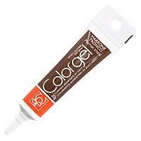 Краситель гелевый Modecor 20гр цвет коричневый 23267