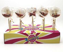 Леденец  на палочке "Погремушка" БЕЗ САХАРА 40гр