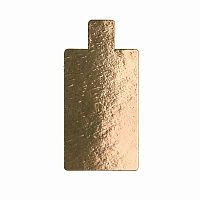 GWDH 100х65 (0,8) Подложка золото с держателем прямоугольник 100*65 мм (Толщина 0,8 мм)*100 шт/упак