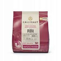 Шоколад рубиновый Ruby Callebaut 32,8% 400 гр 