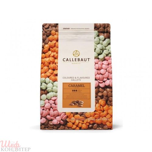 Шоколад со вкусом Карамели Callebaut 2,5кг