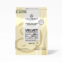 Шоколад белый 32% Velvet Callebaut 2,5кг