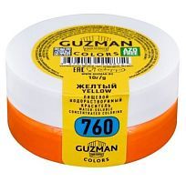 Краситель водорастворимый Желтый 10г GUZMAN 