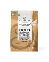 Шоколад белый c карамелью GOLD 30.4% Callebaut 2,5 кг