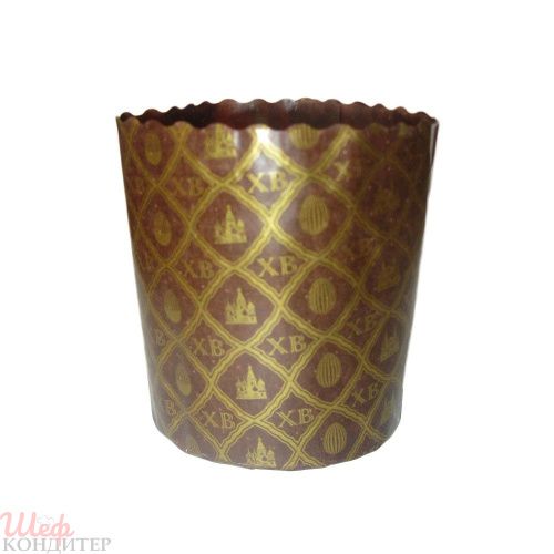 Пасха форма для куличей ХВ  60 х75 10 шт. (100гр.)